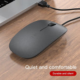 Wired Ergonomic Mouse with 1200DPI For Laptop Notebook - Smart Tech Shopping